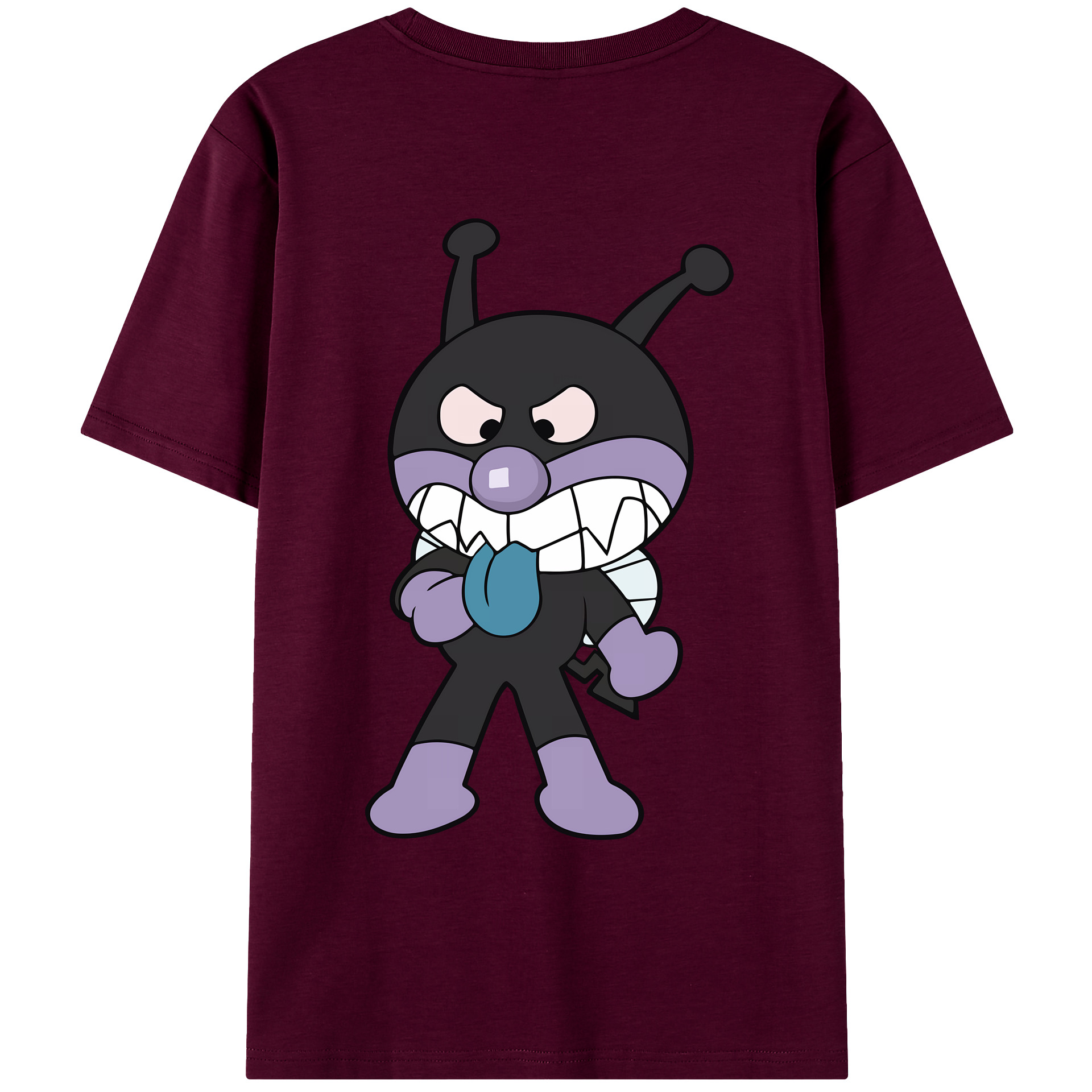 （画像用） アンパンマン Anpanman レディース半袖Tシャツ(バックプリント)